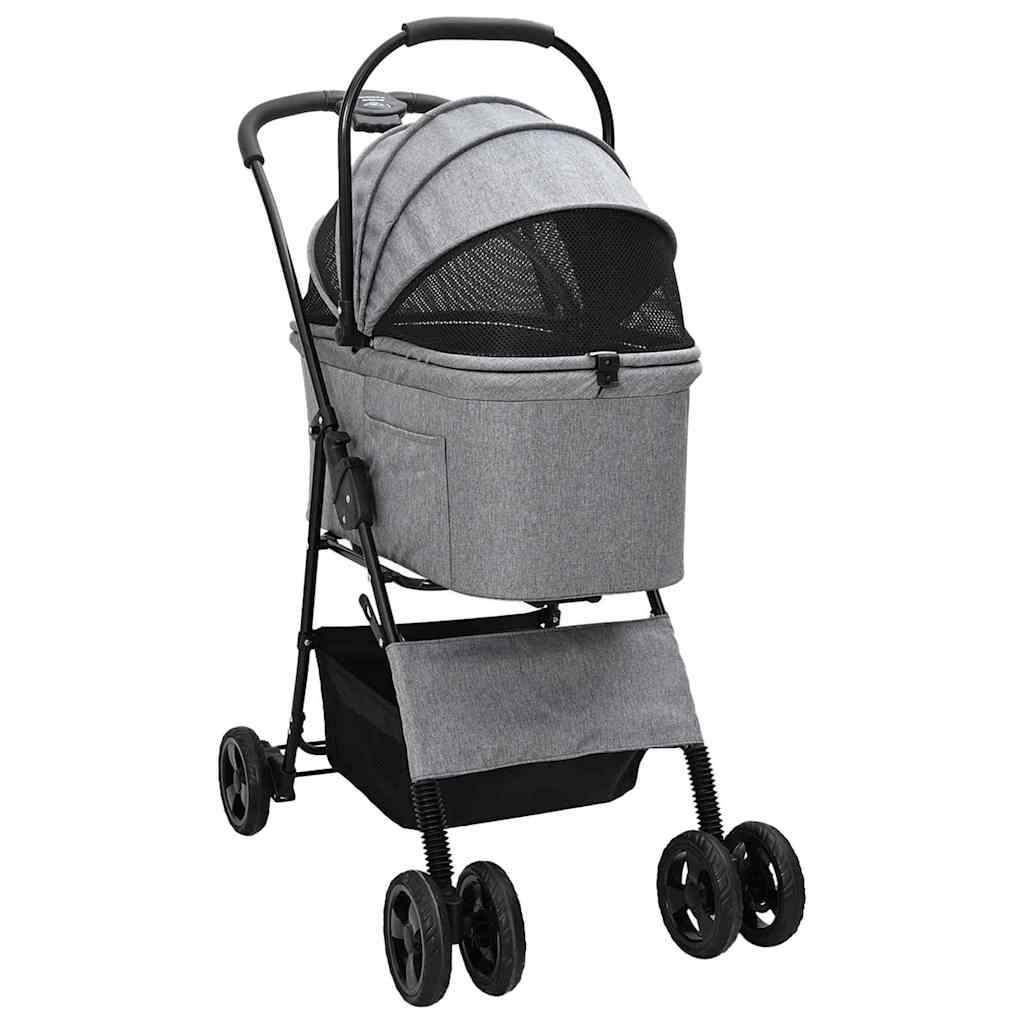 Pawly Pet Stroller — Foldable 3 or 4 Wheel Stroller for Cats & Small Dogs