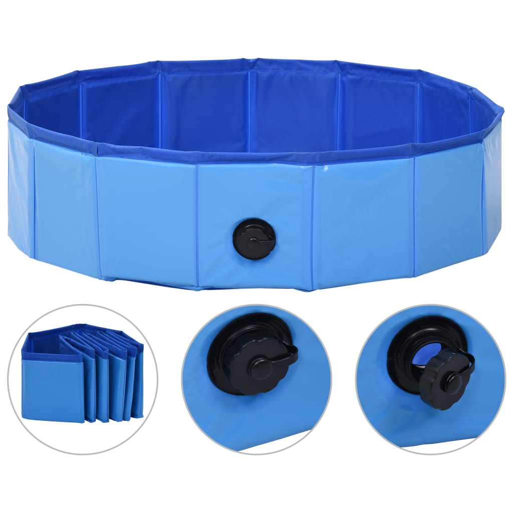 Pawly Dog Pool — Foldable PVC Paddling Pool for Dogs