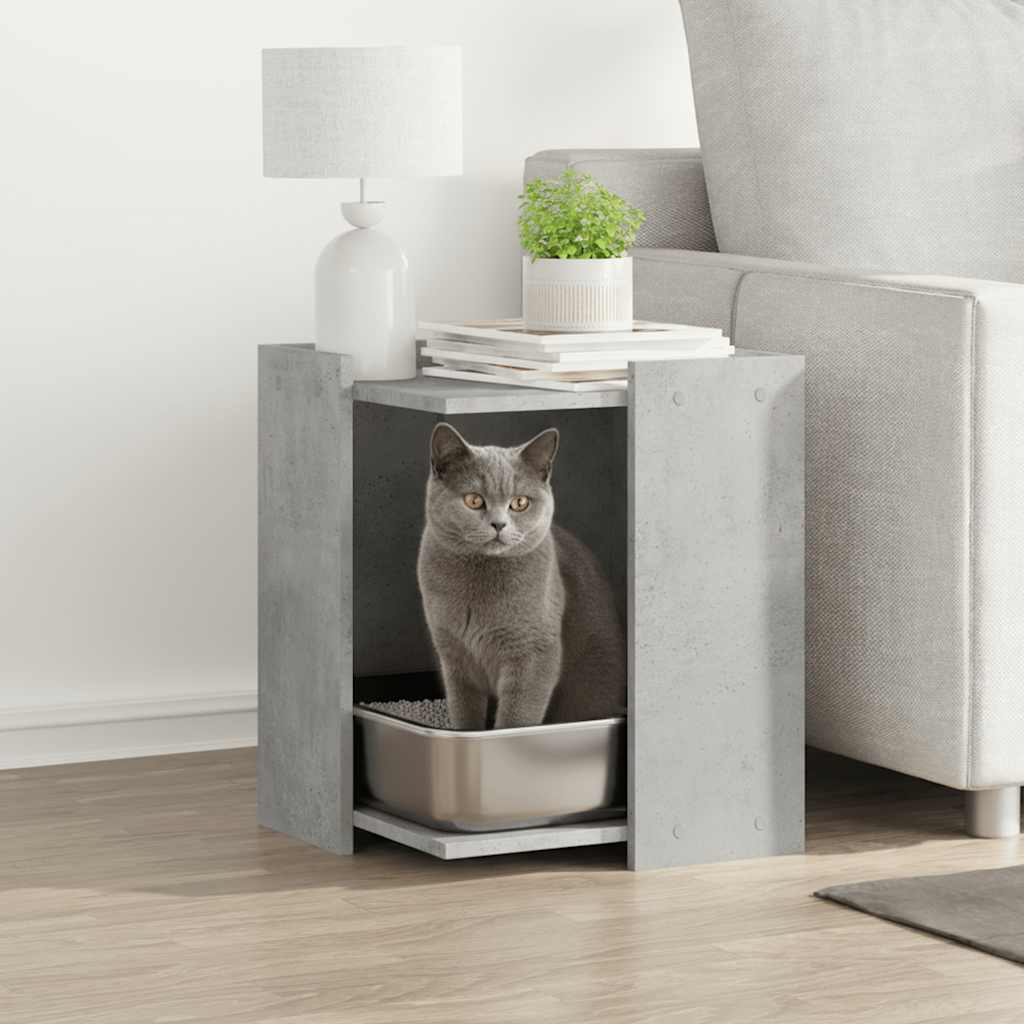 Pawly Designer Litter Box — Hidden Wooden Cat Litter Cabinet