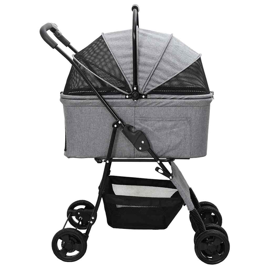 Pawly Pet Stroller — Foldable 3 or 4 Wheel Stroller for Cats & Small Dogs
